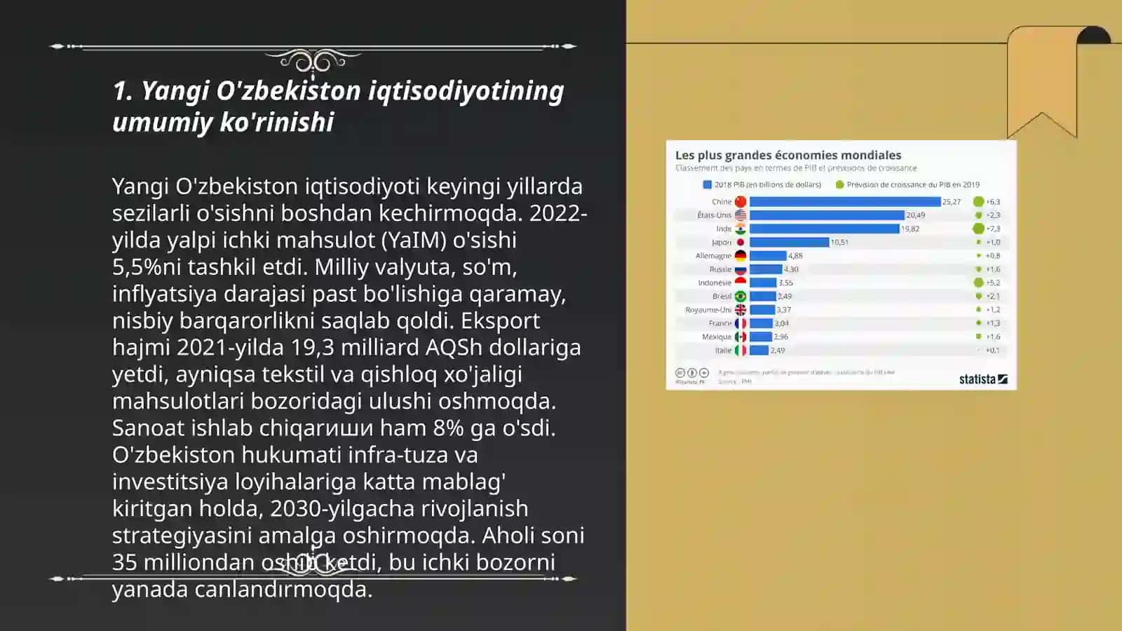 Yangi O'zbekiston iqtisodiyotida biznesni o'rni 3