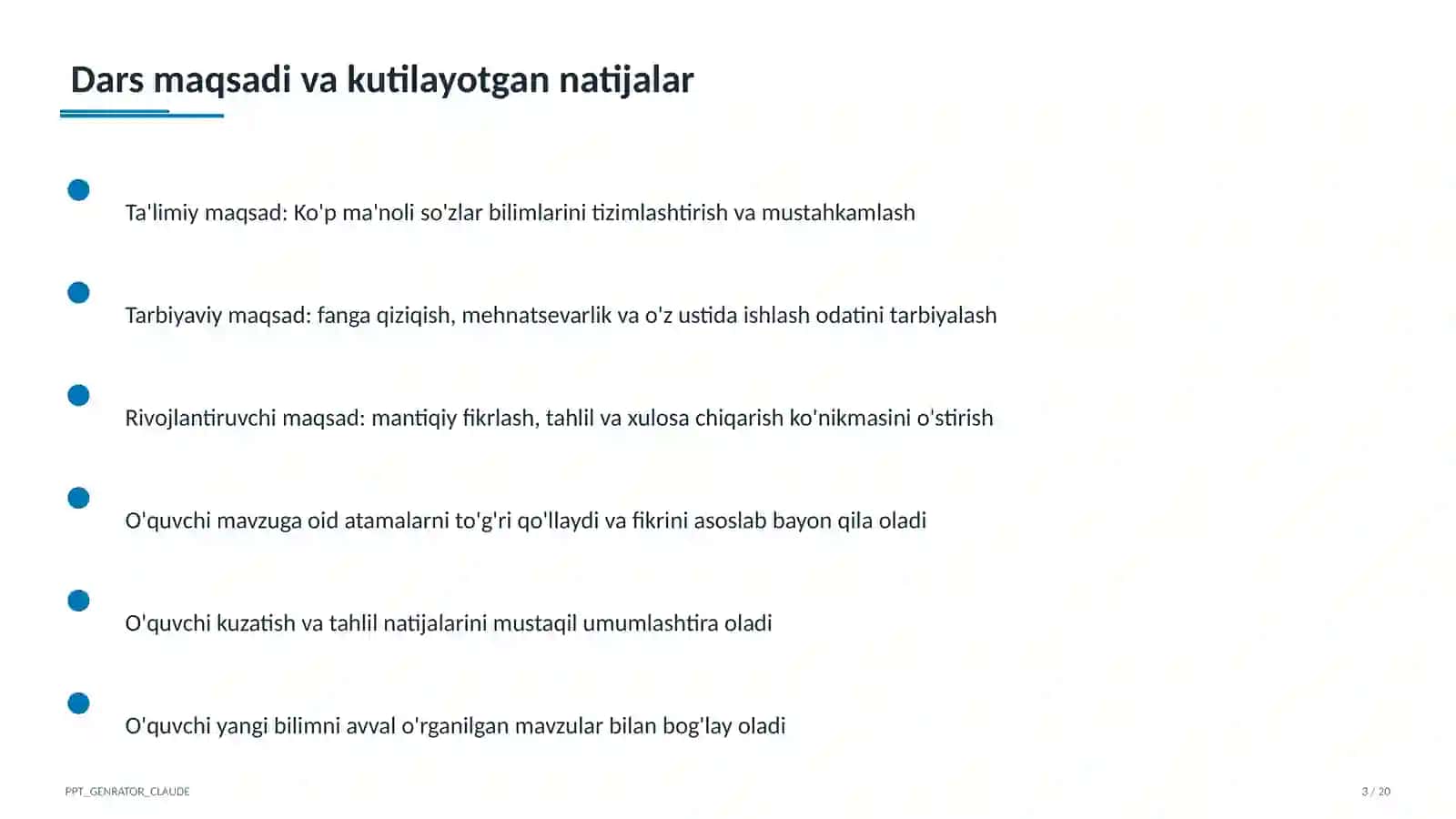 Ko'p ma'noli so'zlar (5-sinf) 3