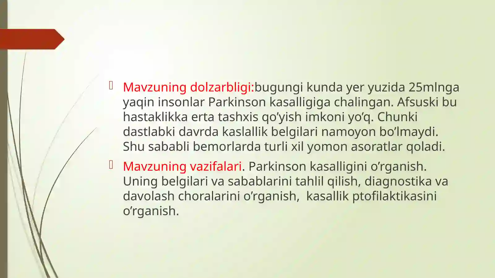 Parkinson kasalligi 3