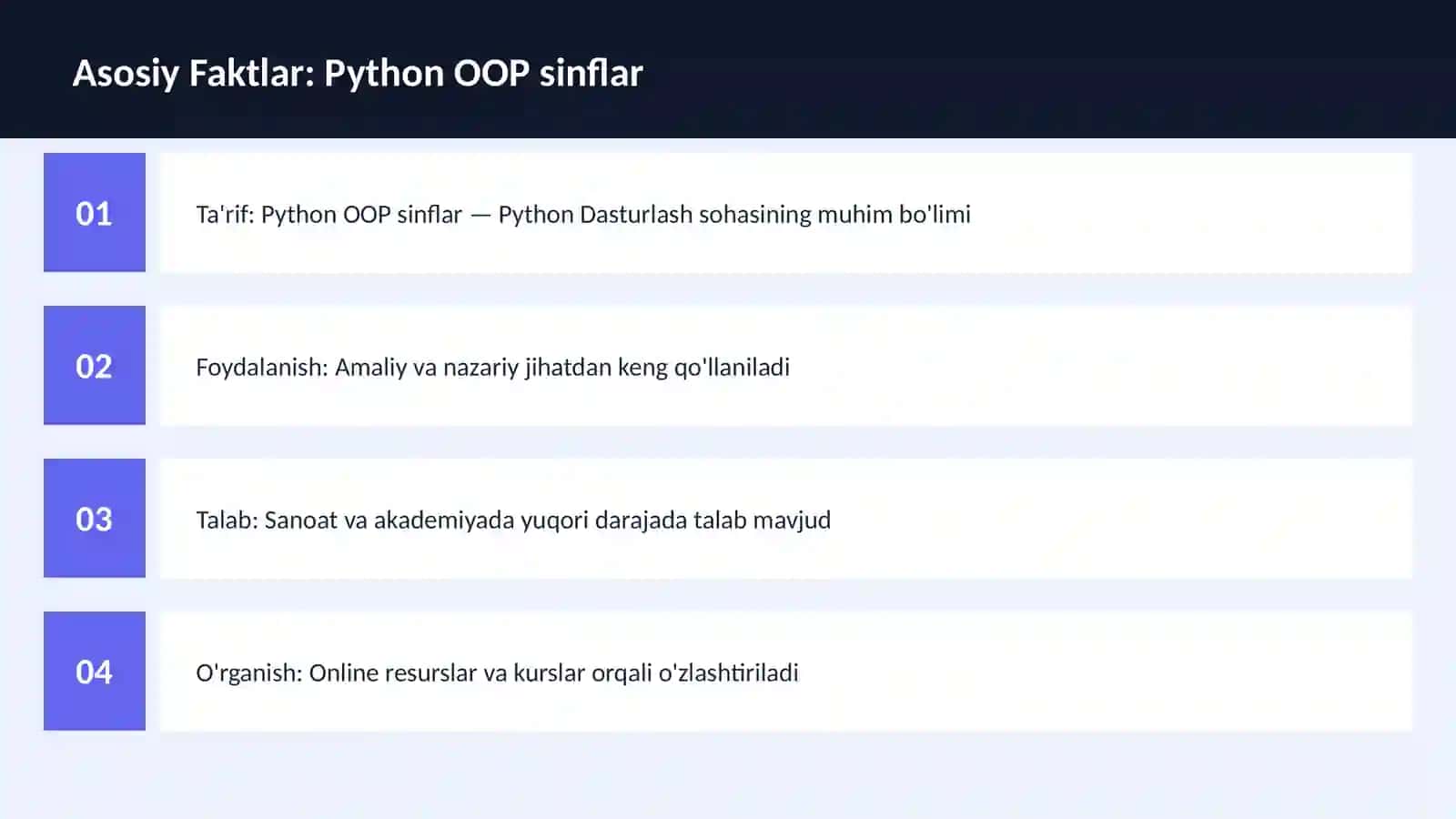 Python OOP sinflar 3