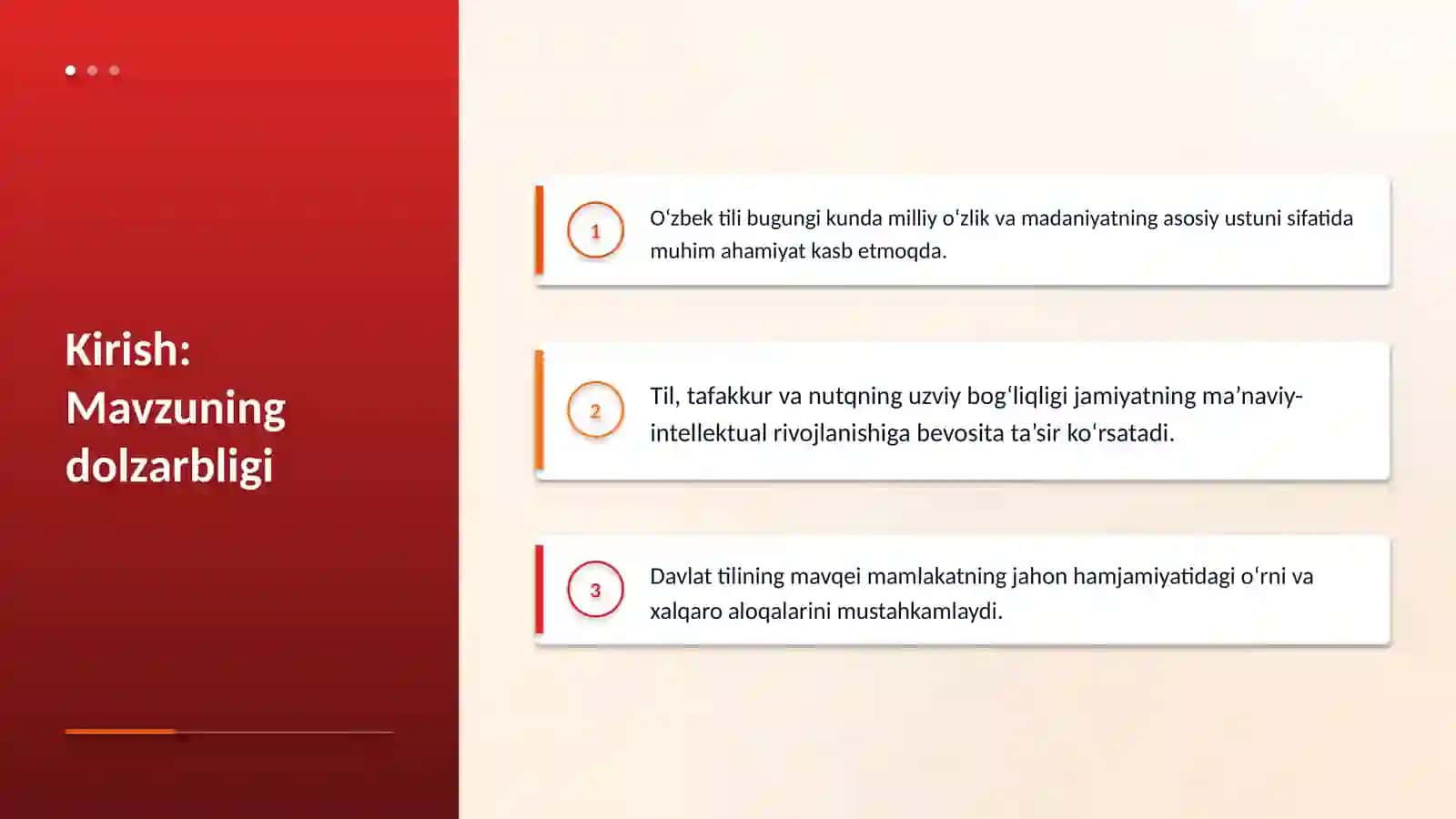 Til,tafakkur,nutq va davlat tili 3
