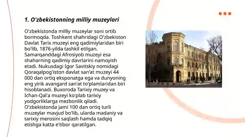 O'zbekiston muzeylari 3