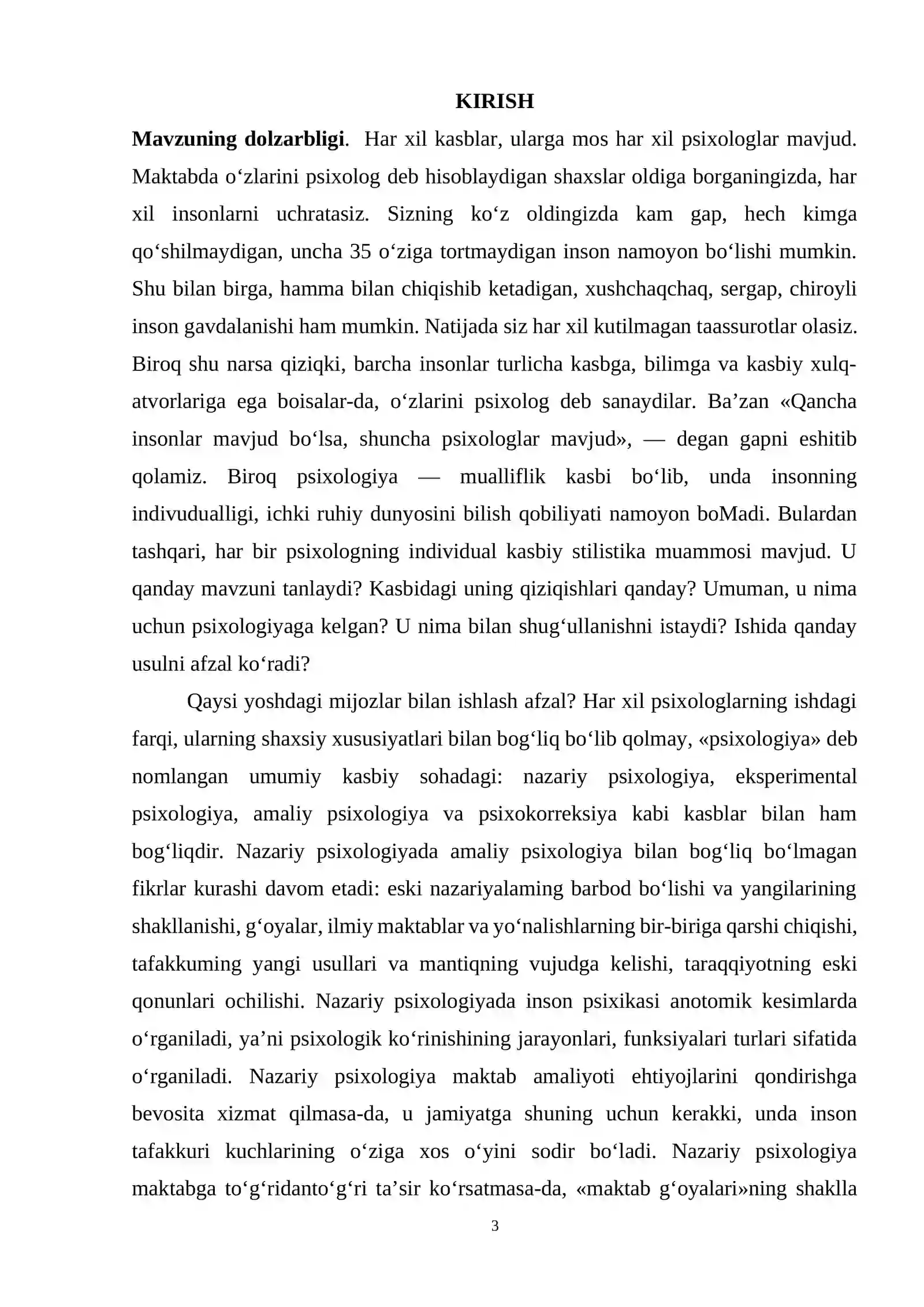 Psixologik xizmat fani rivojlanishining ilmiy tarixiy asoslari 3