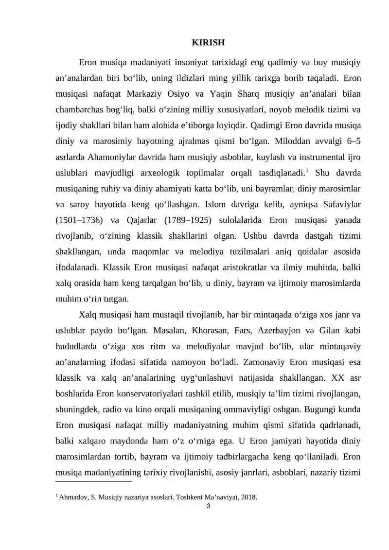 Eron musiqa madanyati 3