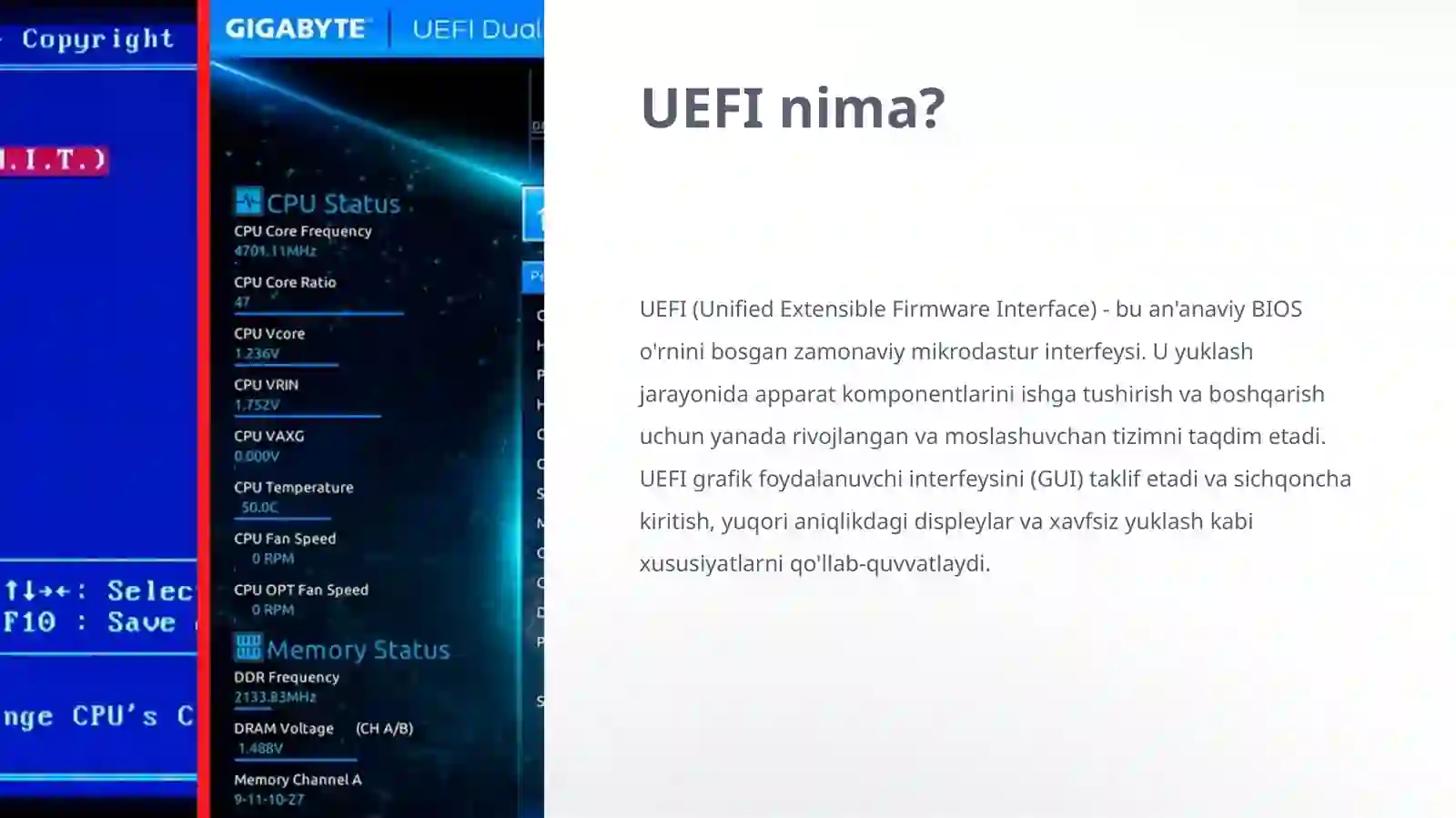 BIOS va UEFI bilan tanishish 3