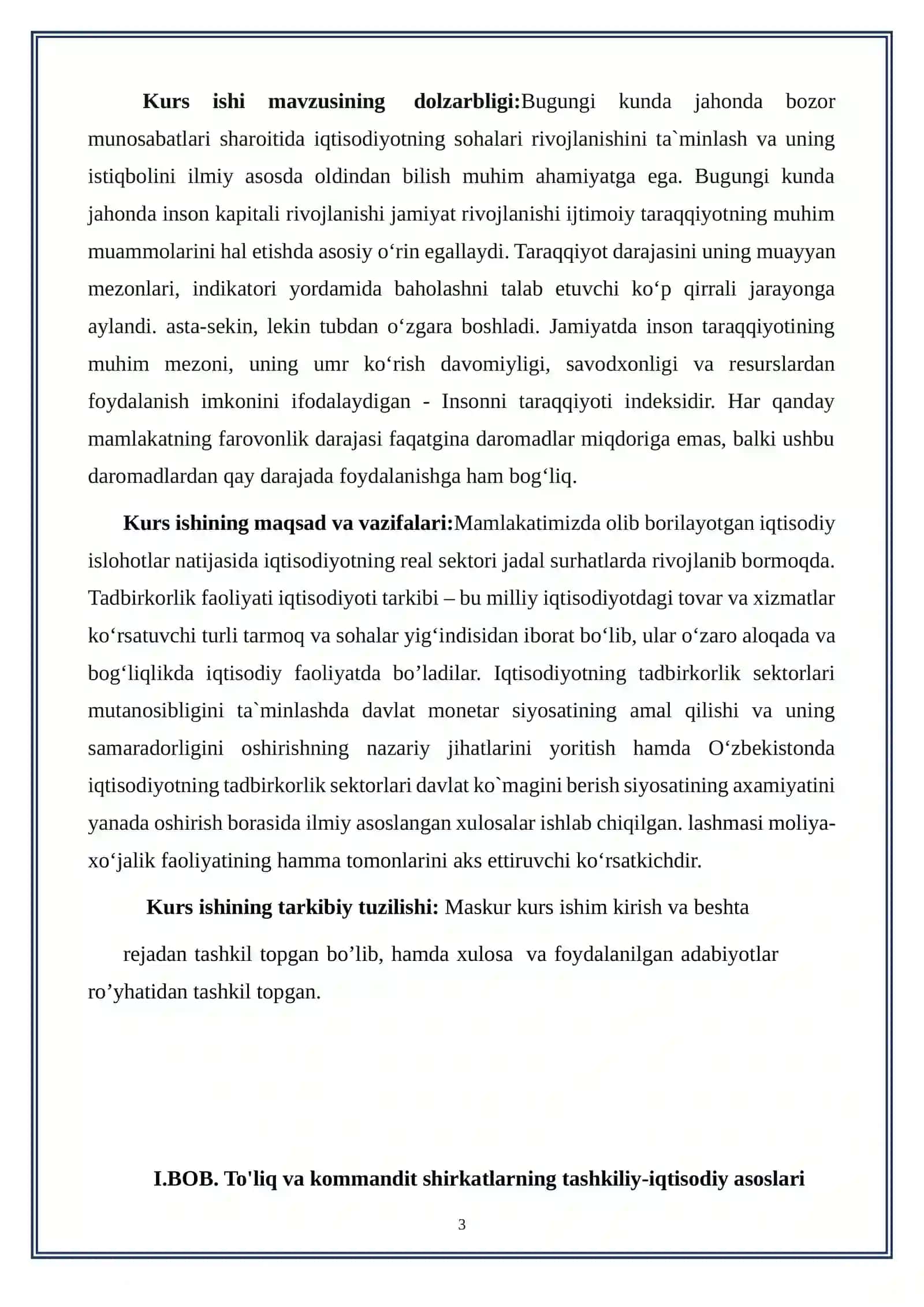To'liq va kommandit shirkatlarning tashkiliy-iqtisodiy asoslari 3