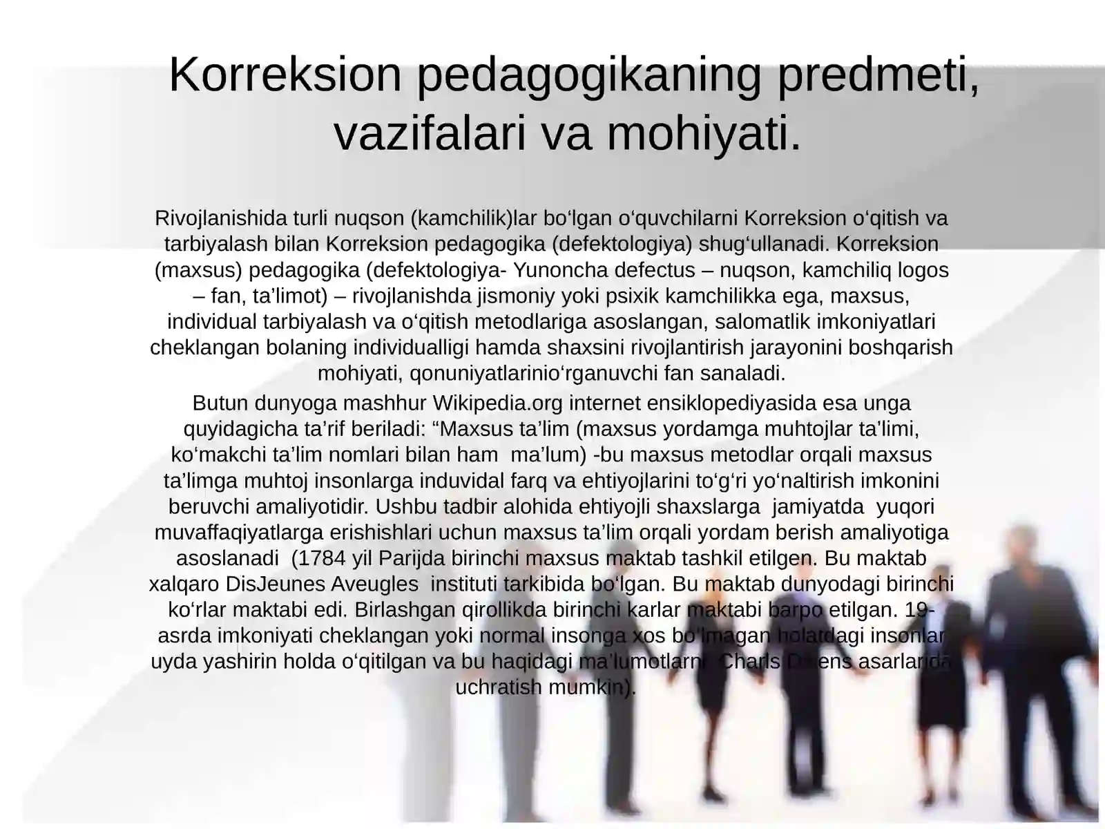 PEDAGOGIK DIAGNOSTIKA. PEDAGOGIK KORREKSIYA 3