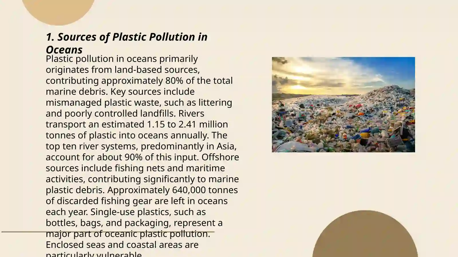 Ocean pollution by plastics 3