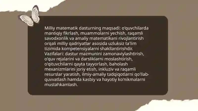 Ta'lim - tarbiya nazariyasi va metodikasi (Boshlangʻich ta'lim) yoʻnalishi 2-kurs 3