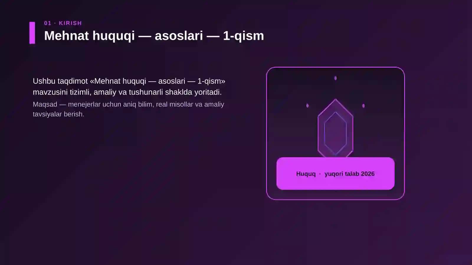Mehant huquqi - asoslari - 1-qism 3