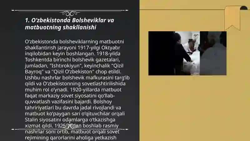 Oʻzbekistonda bolsheviklar matbuotining yuzaga kelishi 3