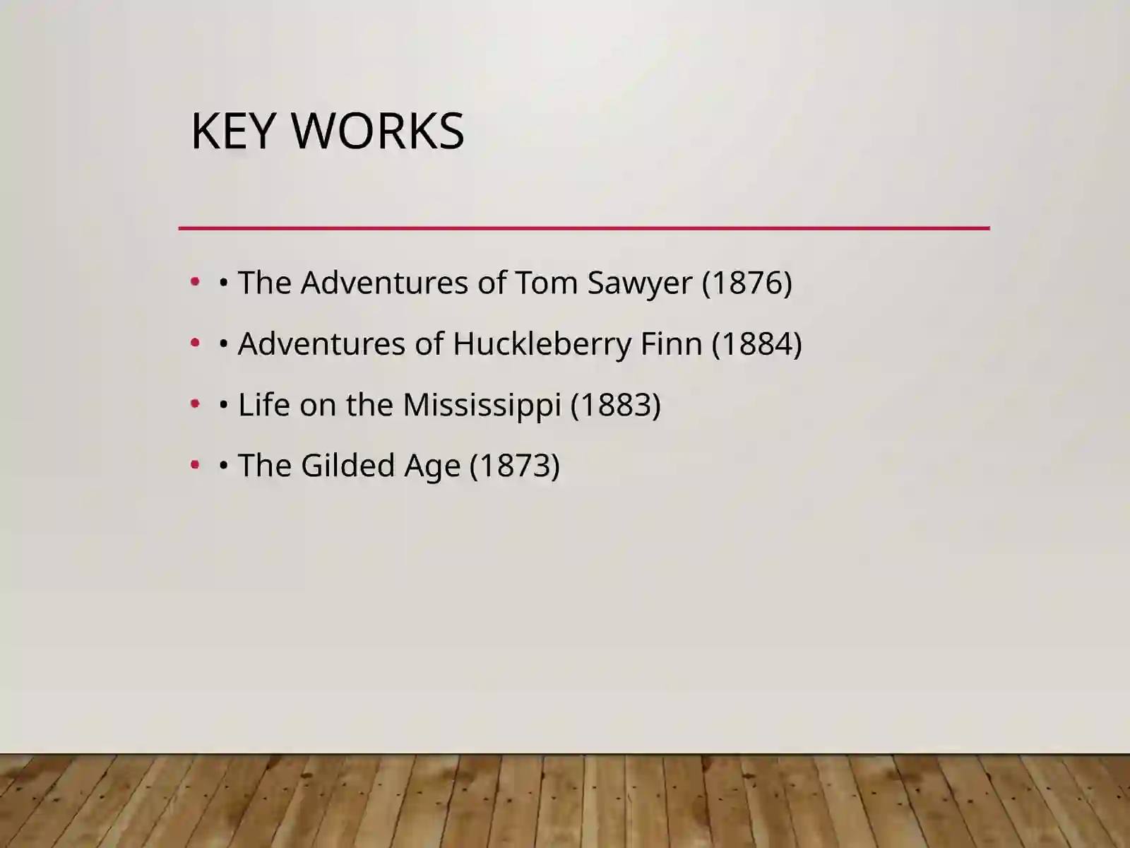 Mark Twain's Realism 3