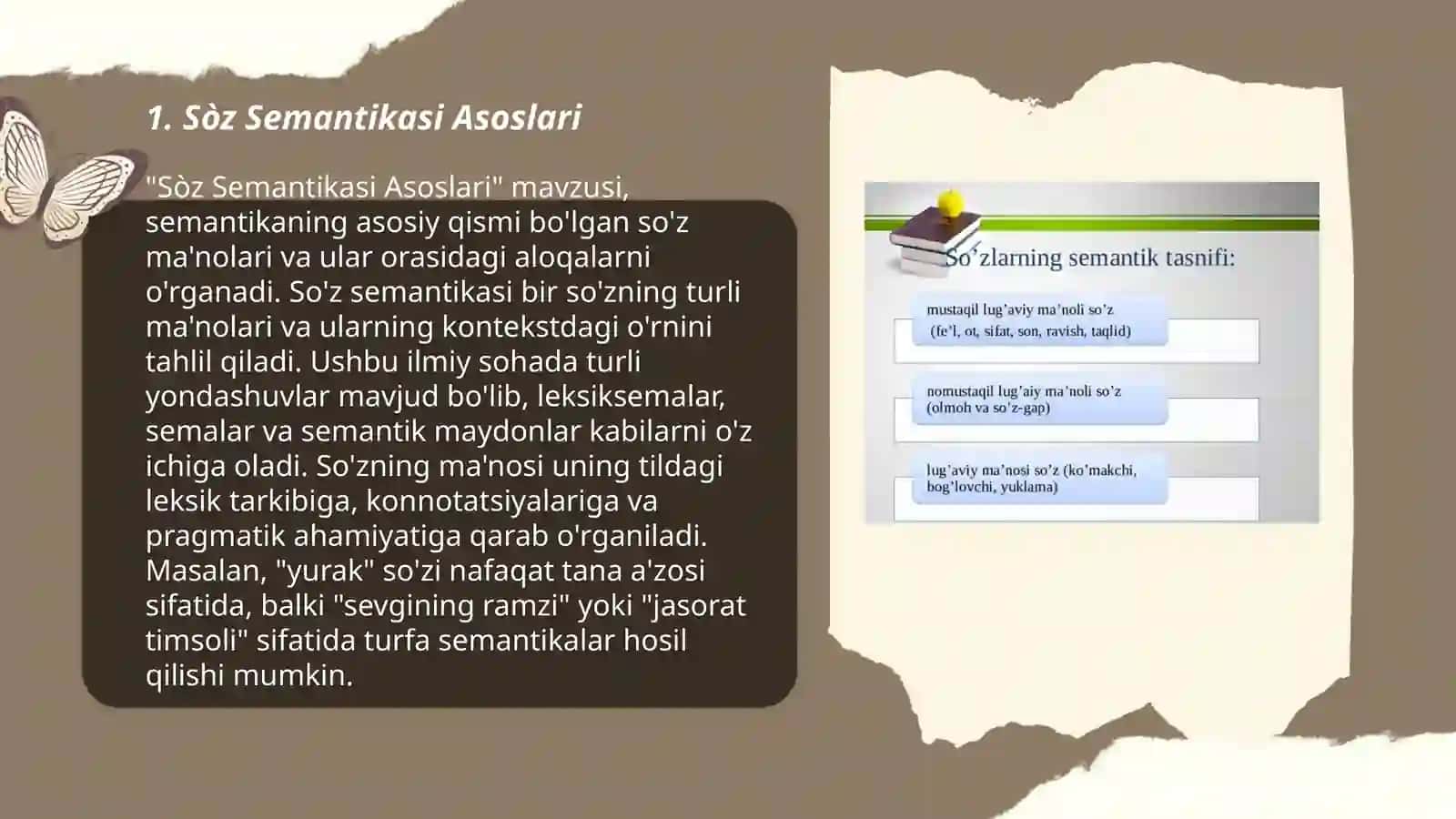 Sòz Semantikasi Asoslari 3