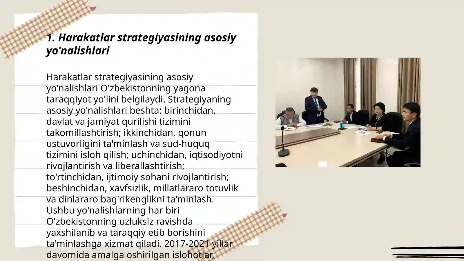 Harakatlar strategiyasidan- taraqqiyot strategiyasi sari 3