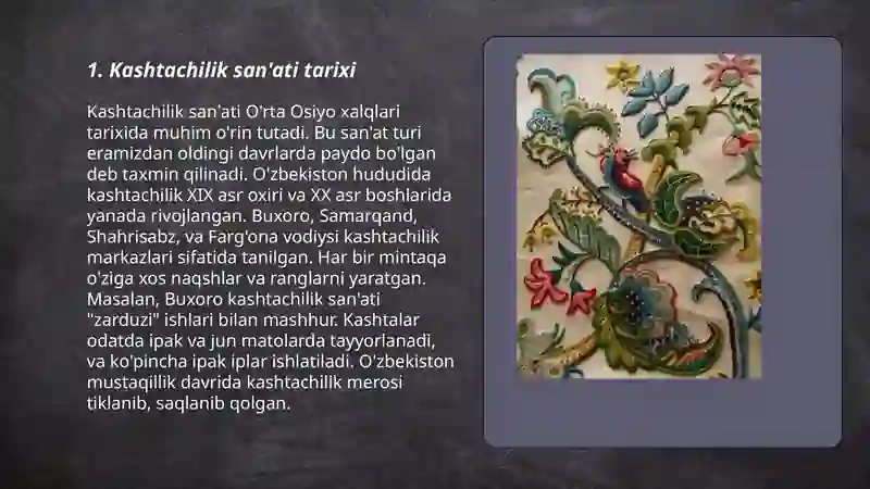 Kashtachilik Tariyxi 3