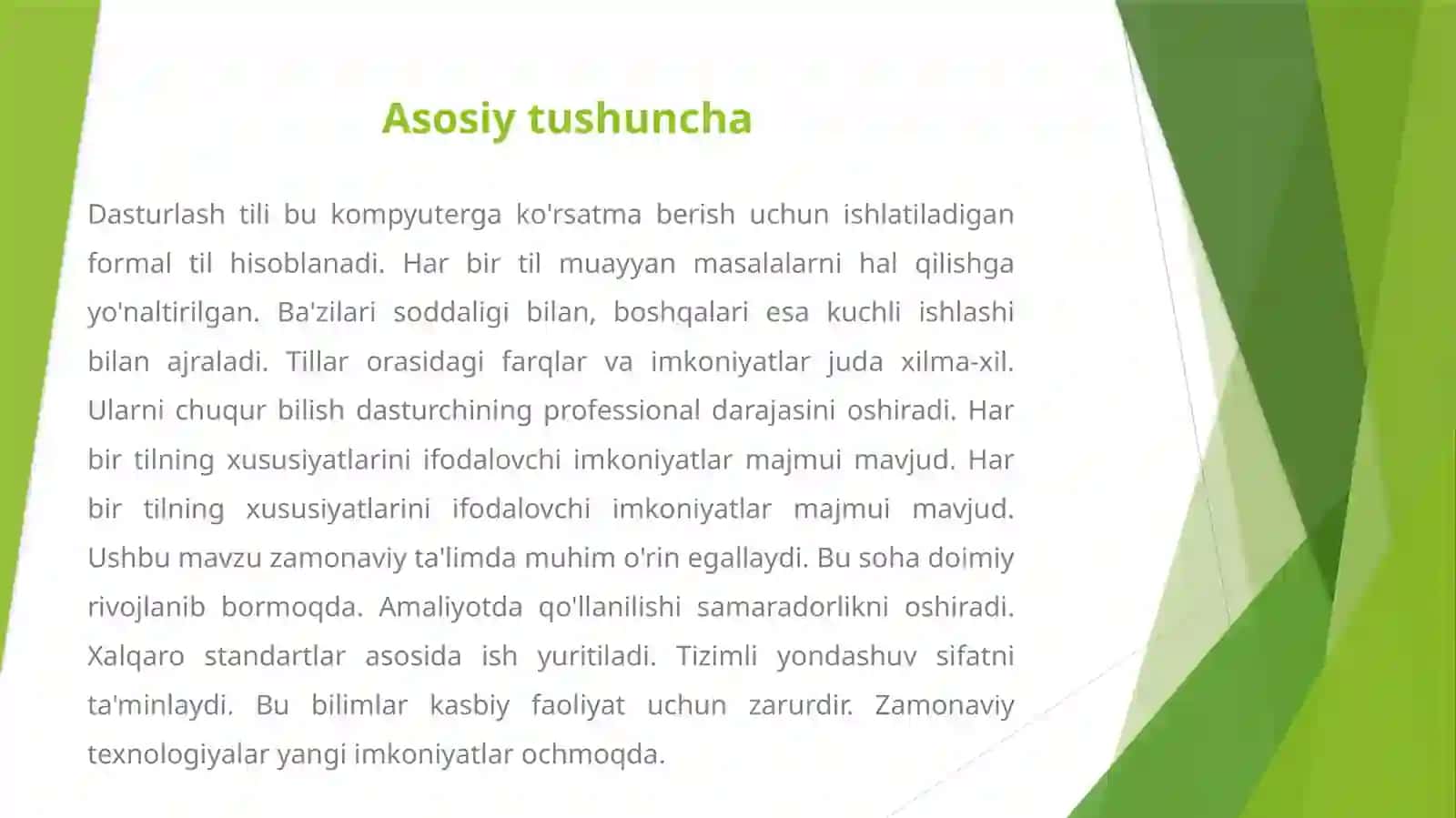 Zamonaviy Dasturlash Tillarining Qiyosiy Tahlili 3