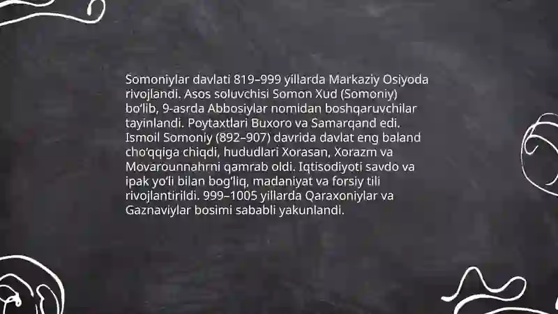 Somoniylar davlati 3