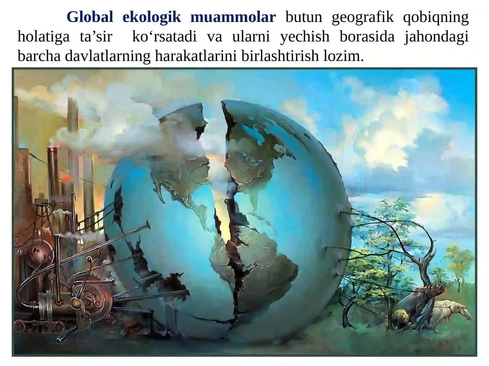 Zamonaviy ekologik muammolar 3