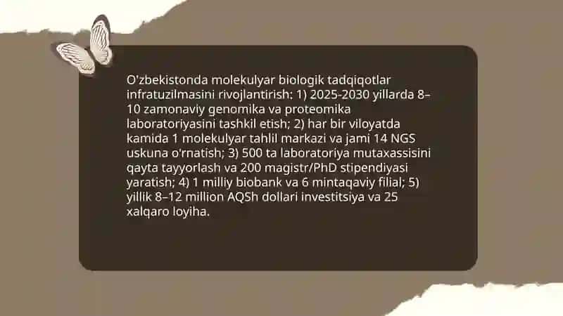 O'zbekistonda molekulyar biologik tatqiqotlar 3
