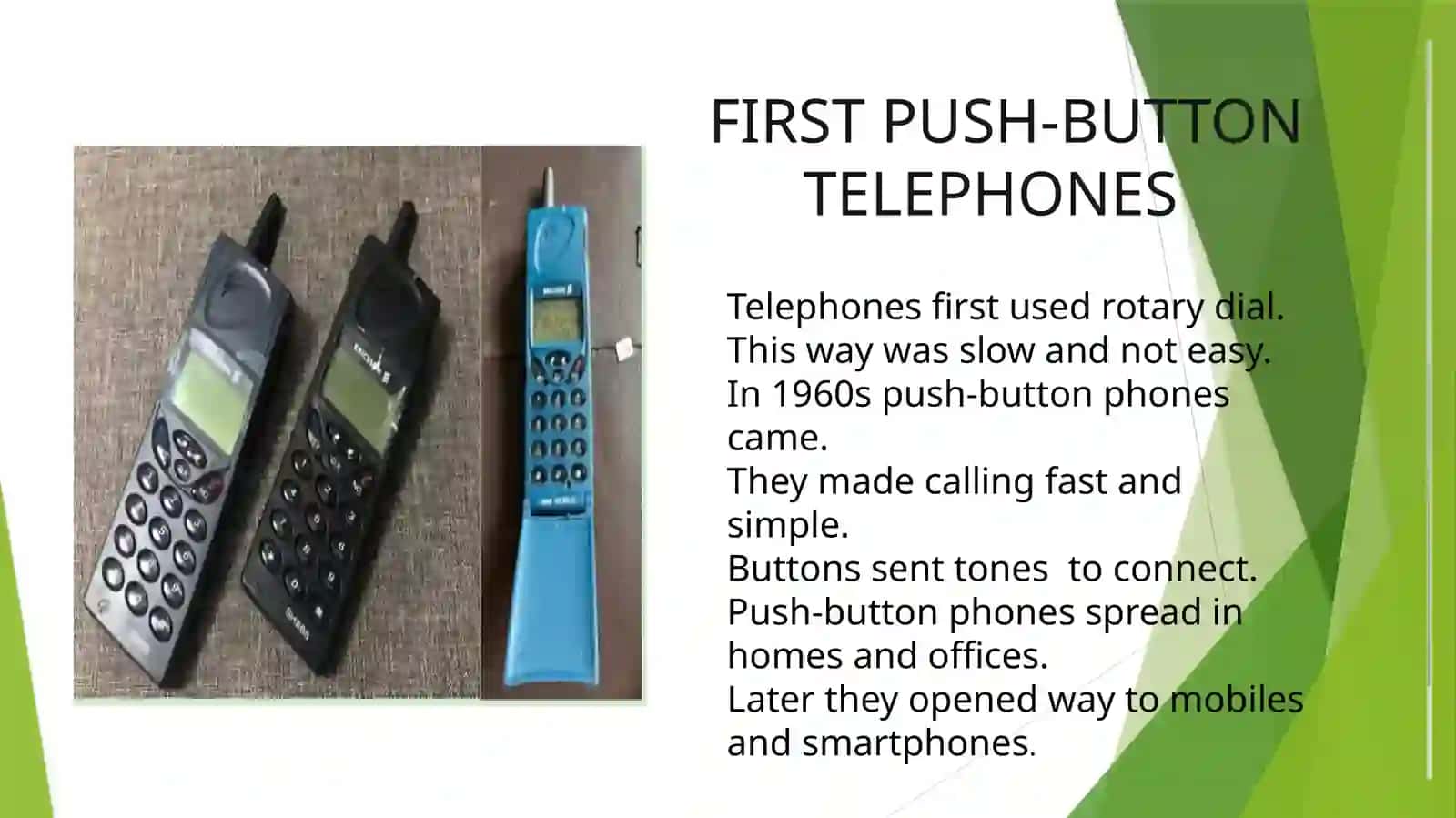 Telephones: History and Evolution 3