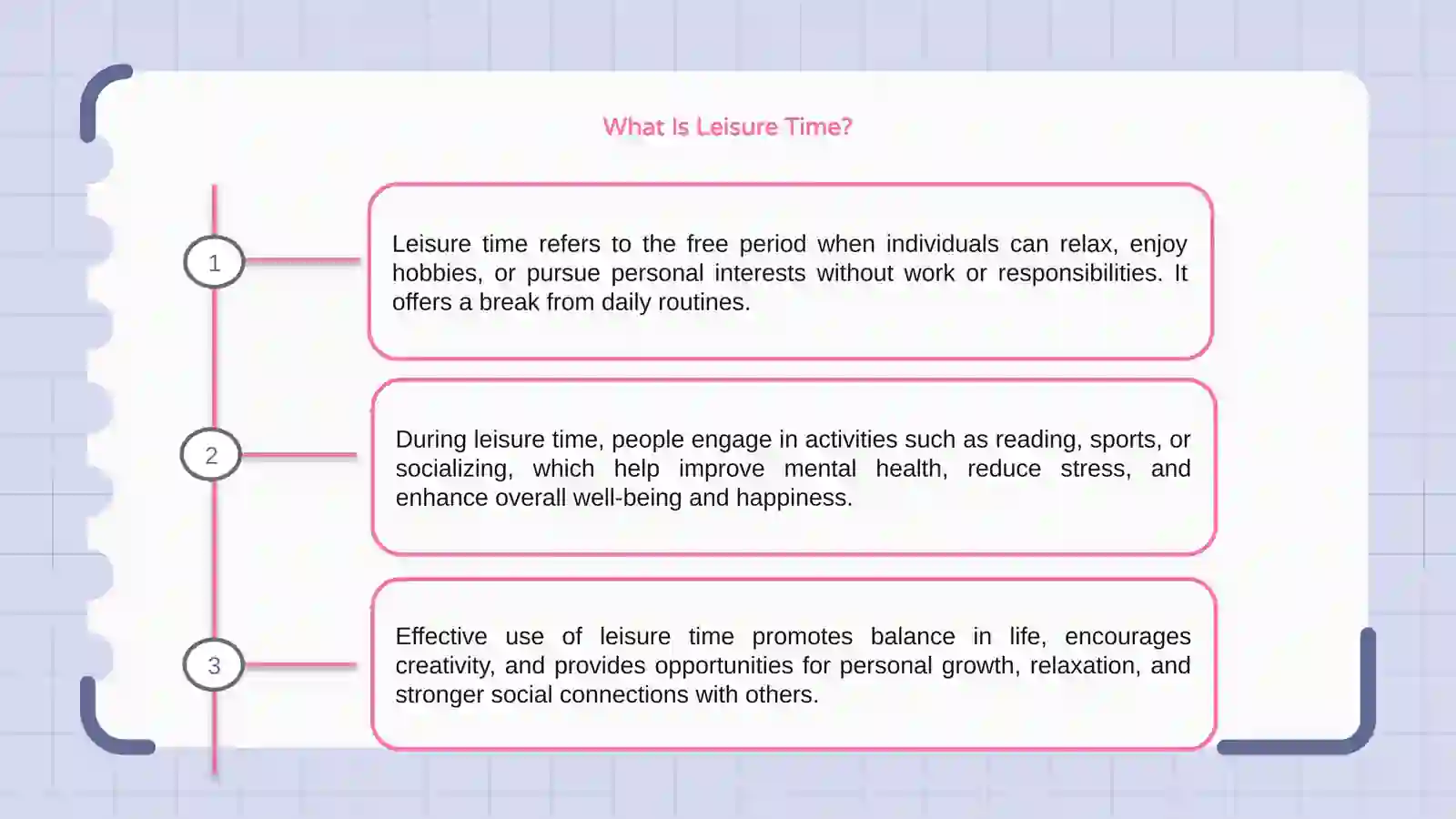 Leisure time 3