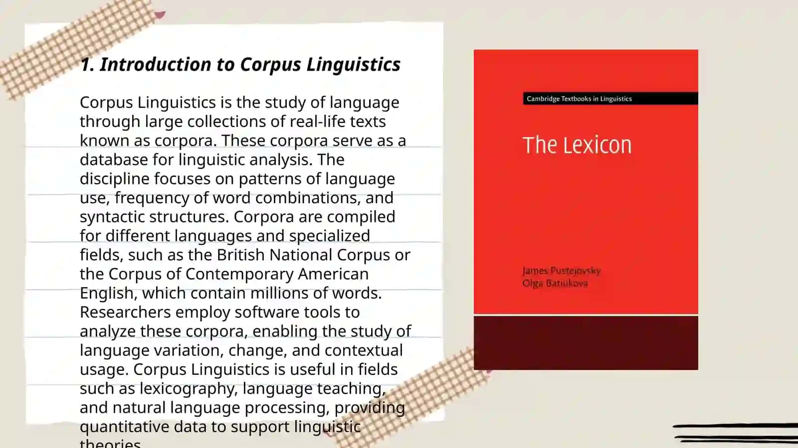 Fundamentals of Corpus Linguistics 3