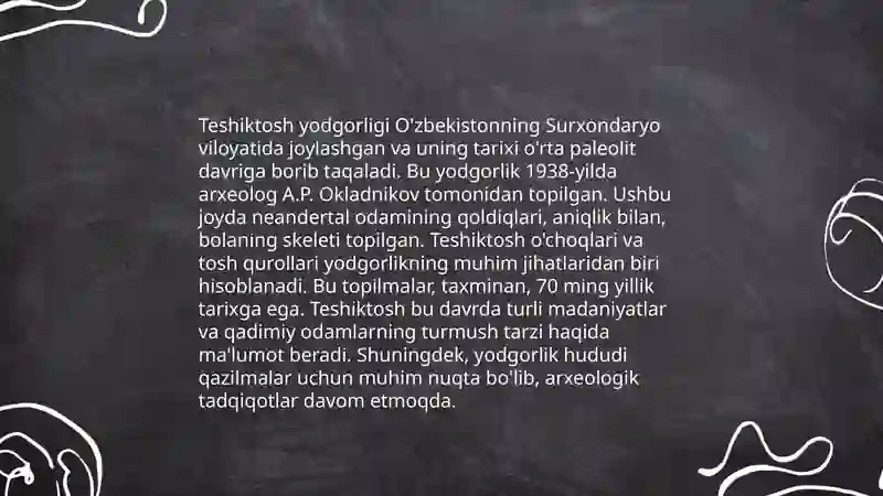 Teshiktosh yodgorligi 3