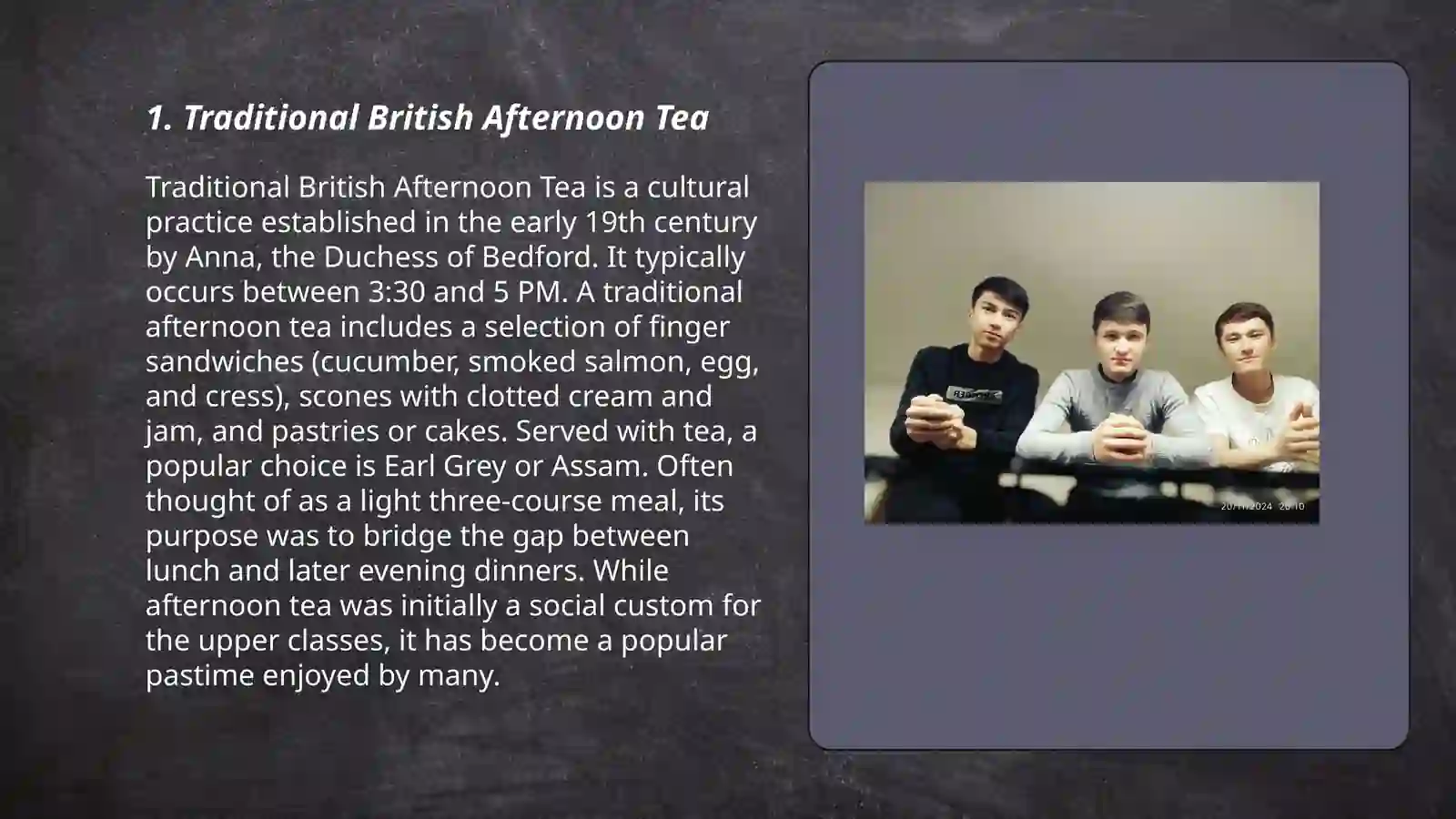 Traditional British Afternoon Tea 3