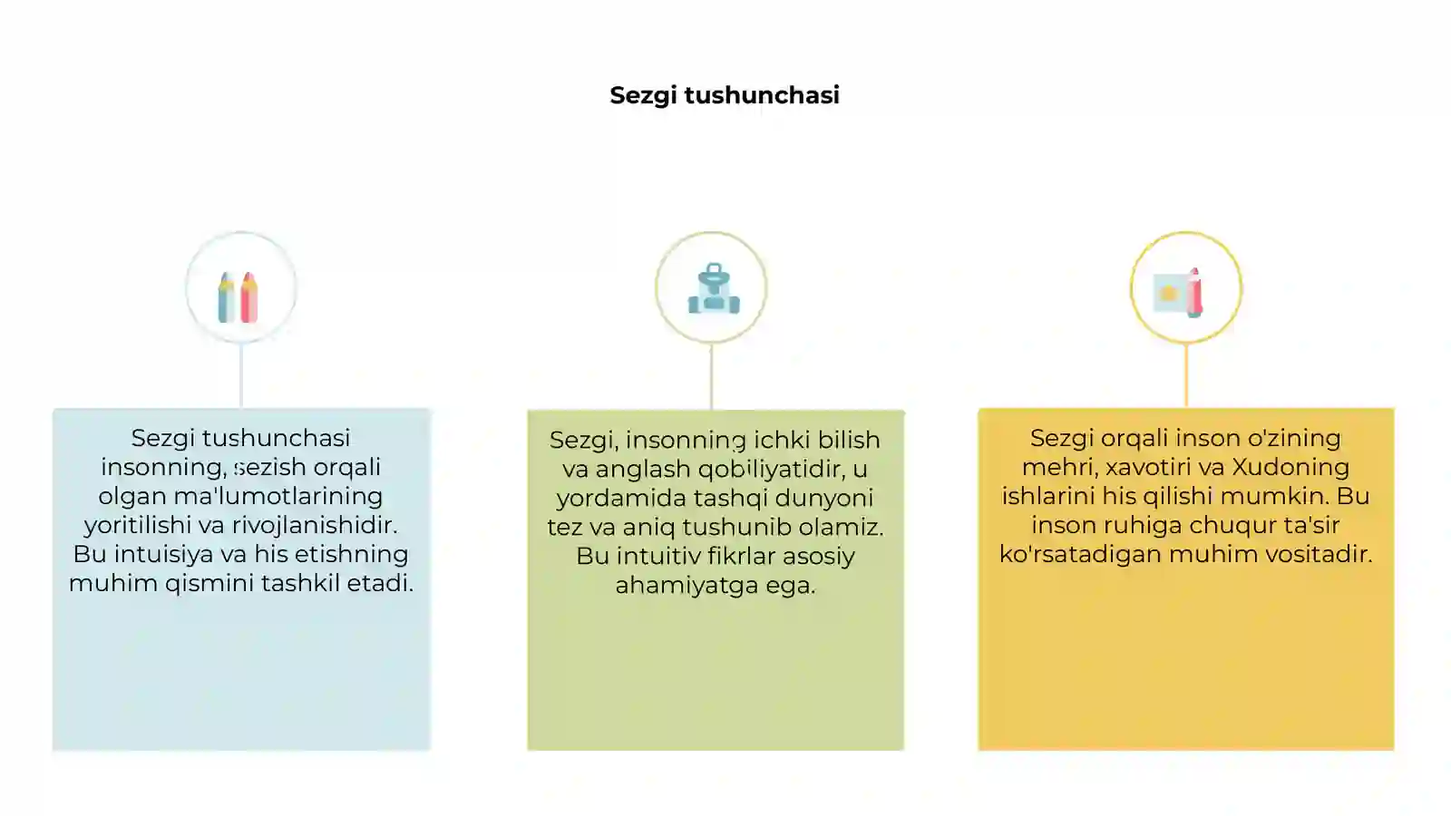 Sezgi 3