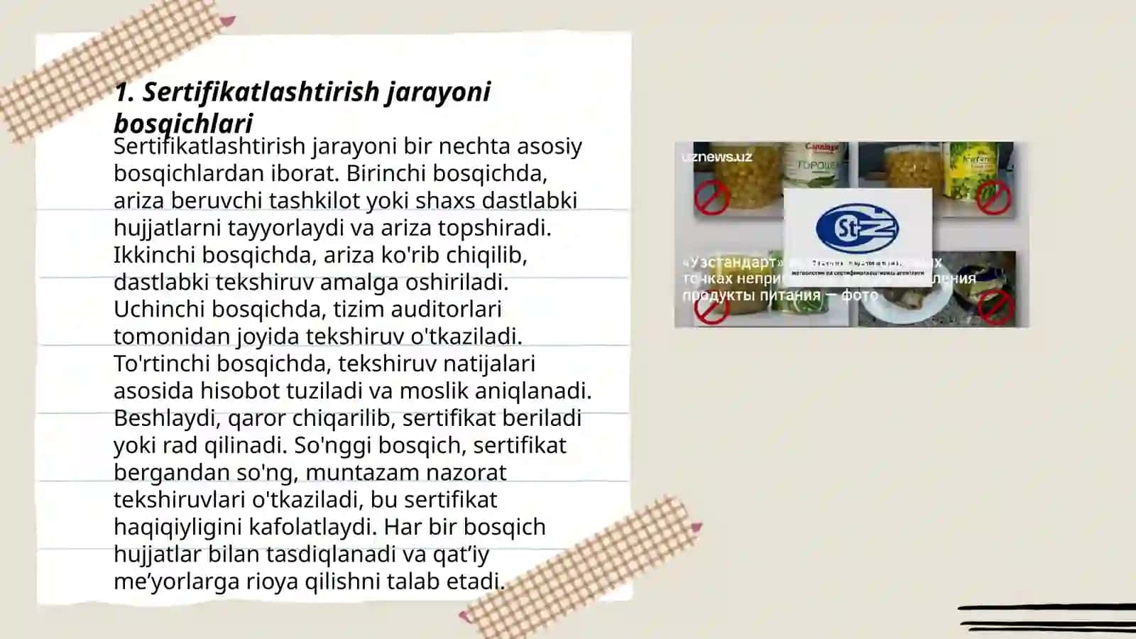 Sertifikatlashtirish tizimida qatnashuvchi idoralar masulyati 3
