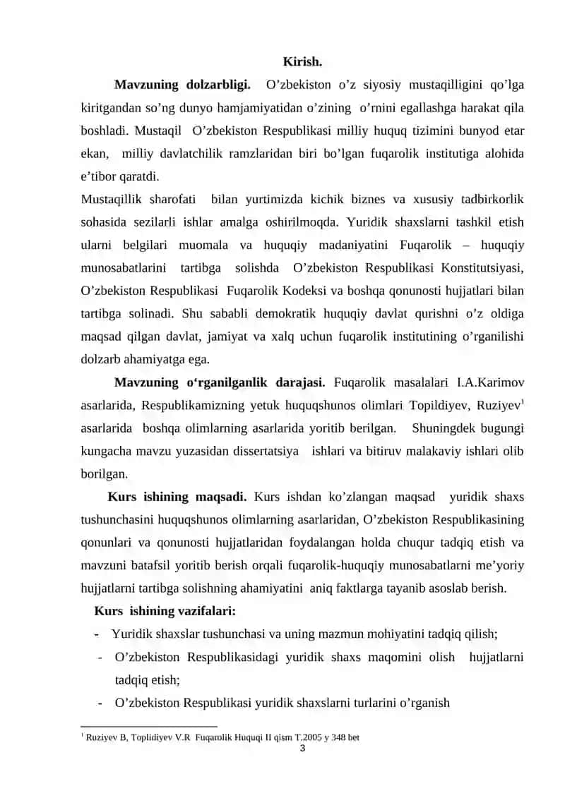 FUQAROLIK HUQUQINING SUBYEKTI SIFATIDA YURIDIK SHAXSLAR 3