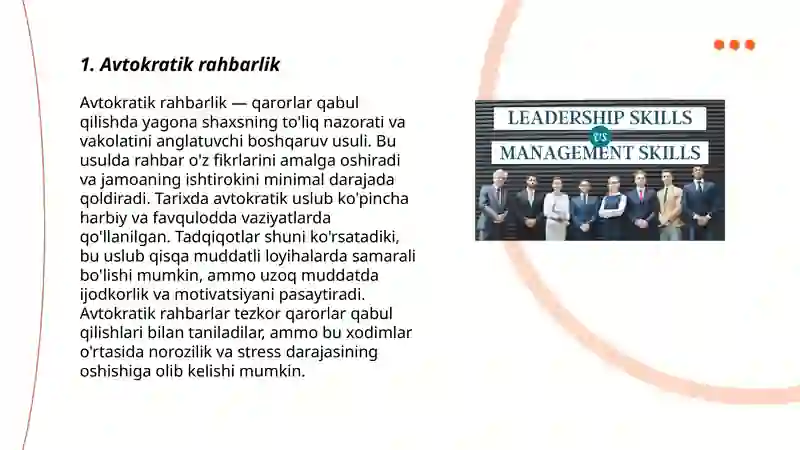 Avtokratik rahbarlik 3