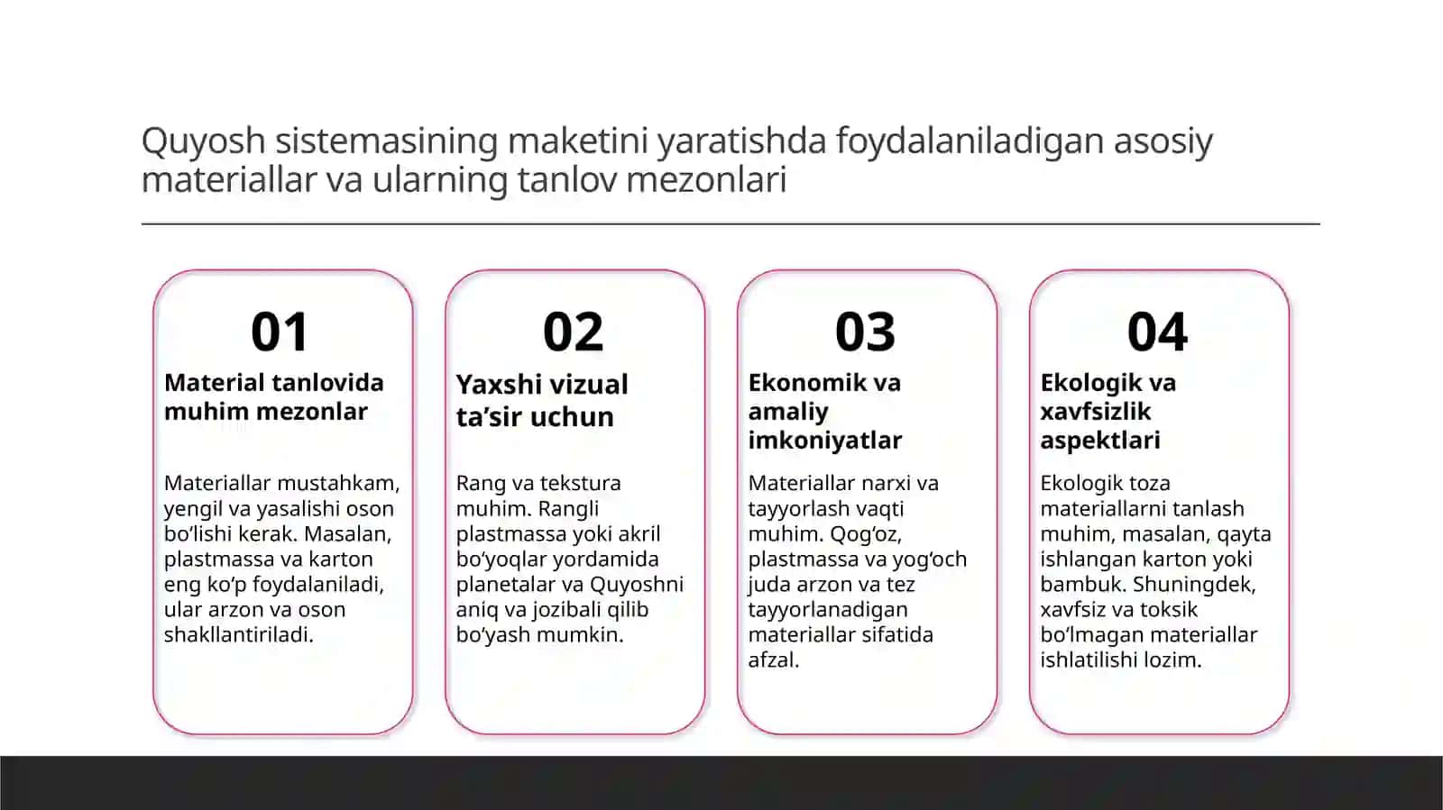 Quyosh  sistemasi  maketini yaratish va darsda  qoʻllash 3