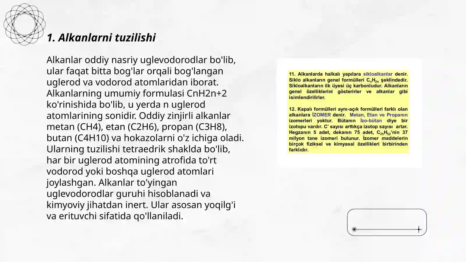 Alkanlar sikloalkanlar 3