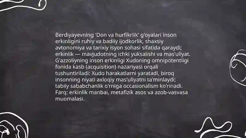 Din va hurfikrlik 3