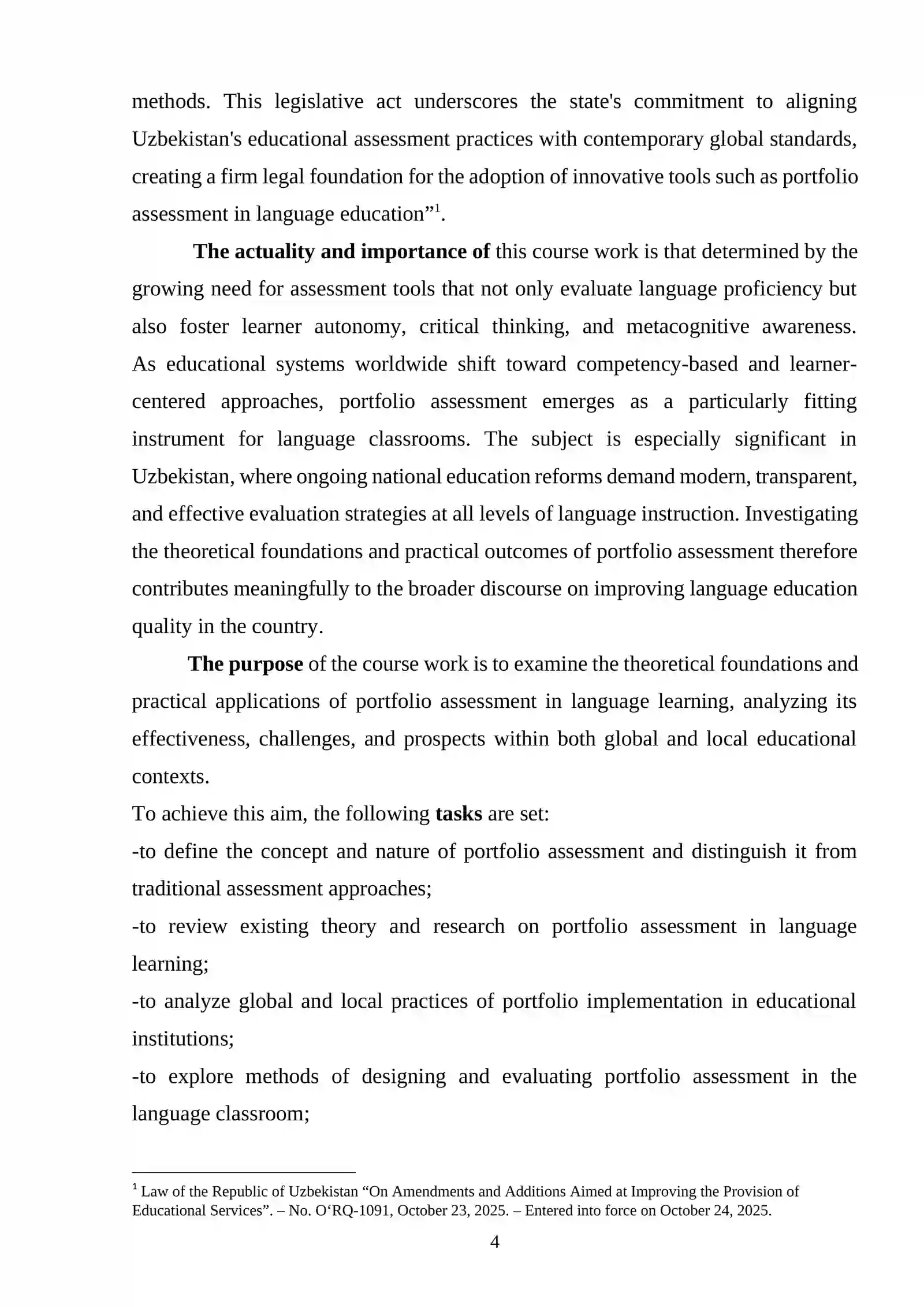 Portfolio Assessment in Language Learning 3