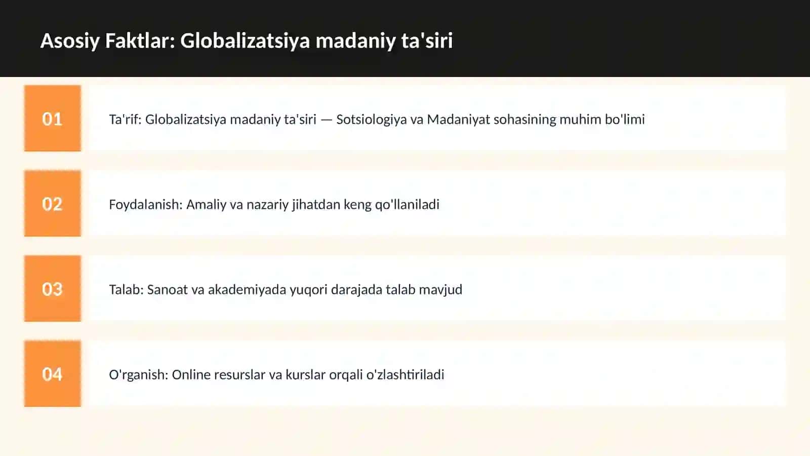 Globalizatsiya madaniy ta'siri 3