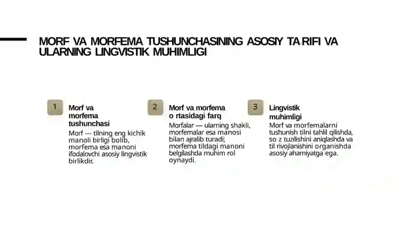 MORF VA MORFEMA MORFEMA TURLARI 3