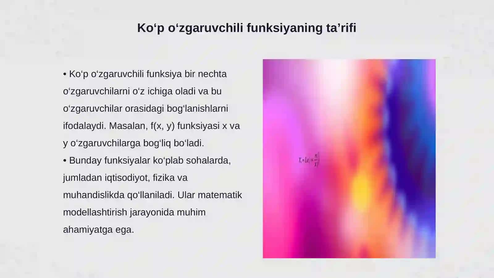 Amaliy matematika fanidan topshiriq 3