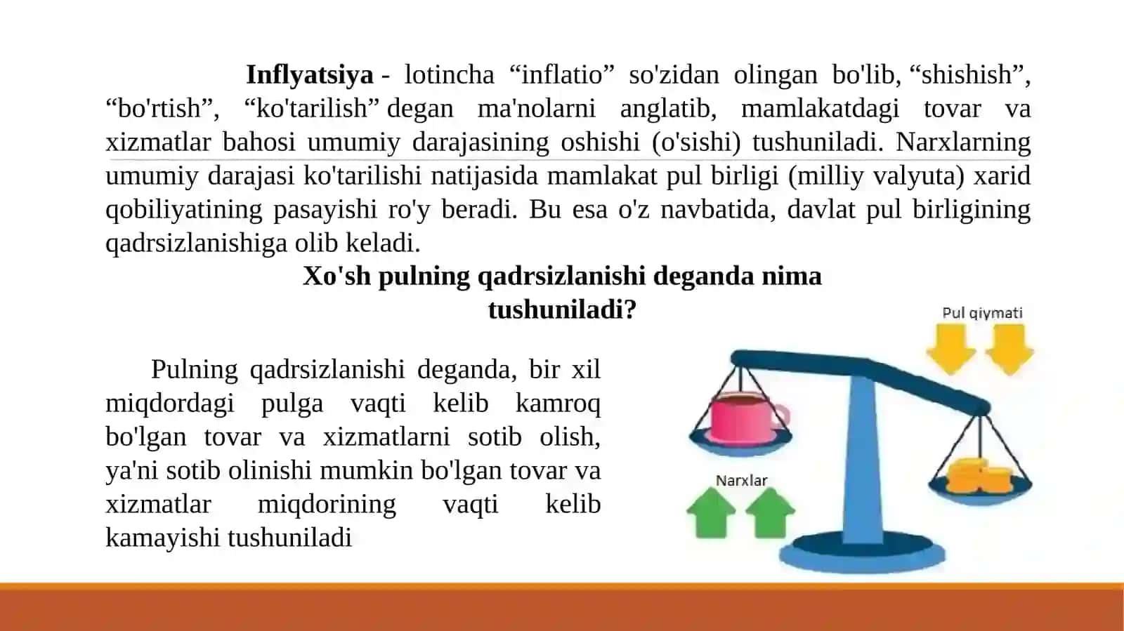 Inflyatsiyaning mohiyati va kelib 3