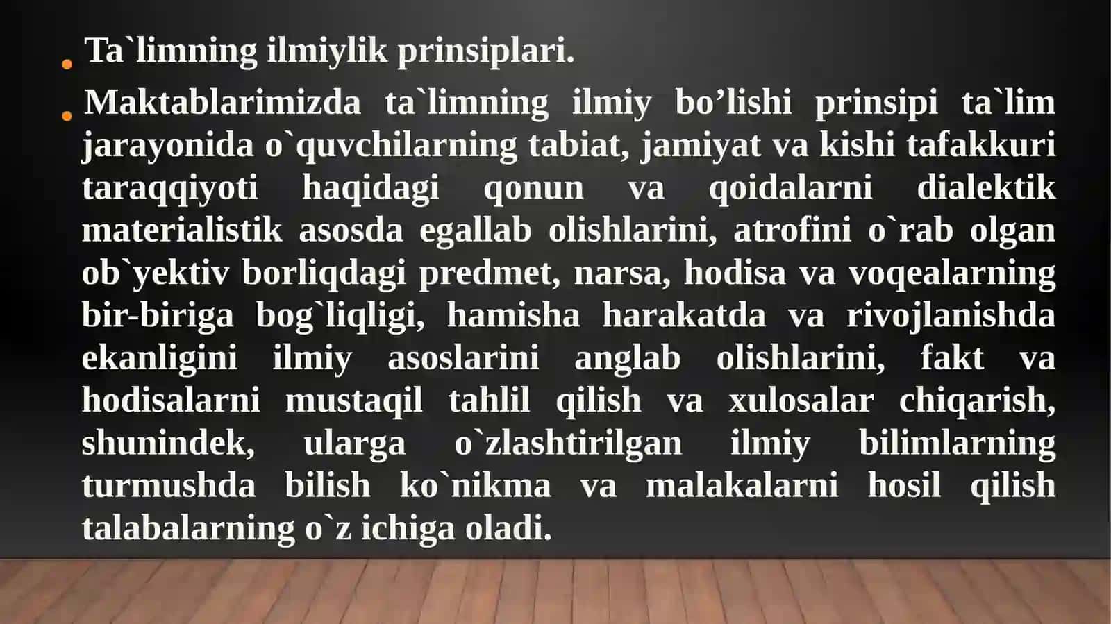 O’quvjarayonini tashkilotishda zamonaviy pedogogik texnologiya 3