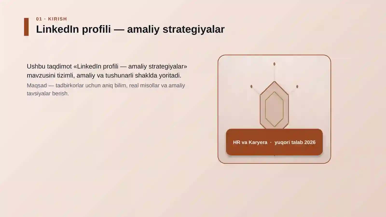 LinkedIn profili — amaliy strategiyalar 3
