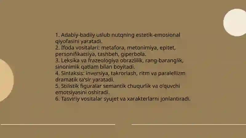 Nutq madaniyati va uslubshunoslik.Nutq va terminologiya 3
