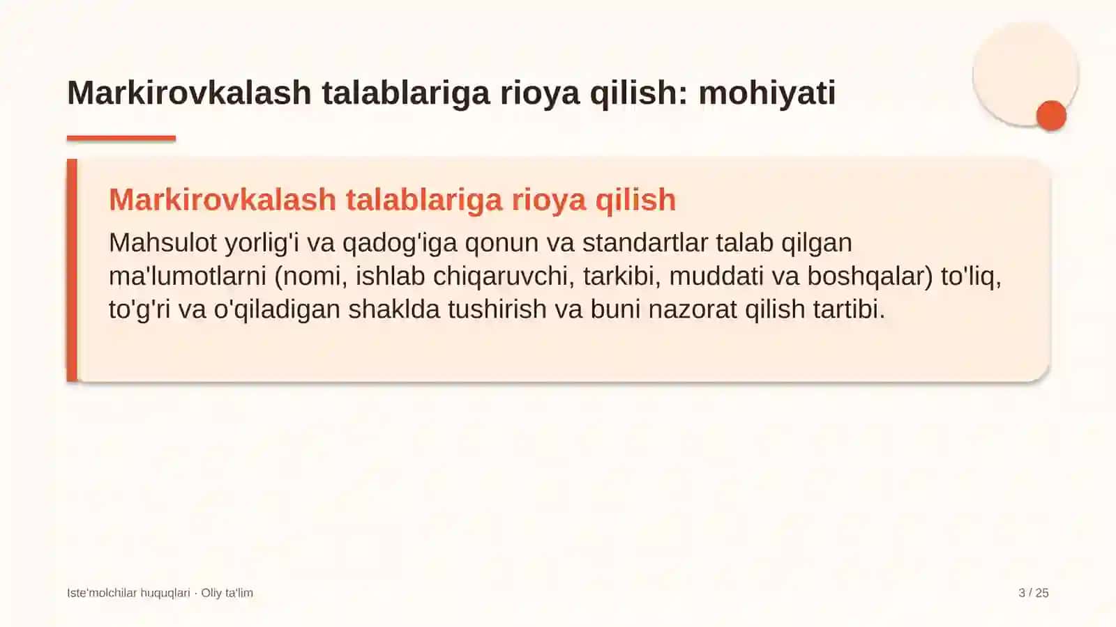 bolalar musiqa va san'at maktablarida mahsulotni markirovkalash talablariga rioya qilish 4894 3