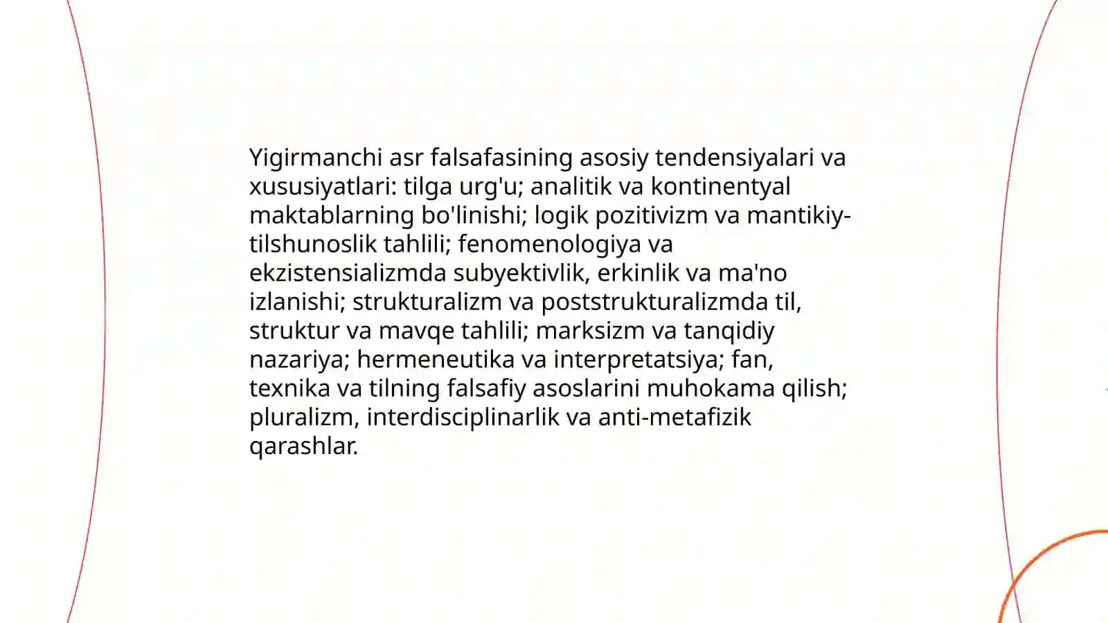 Yigirmanchi asir va hozirgi zamon falsafasi 3