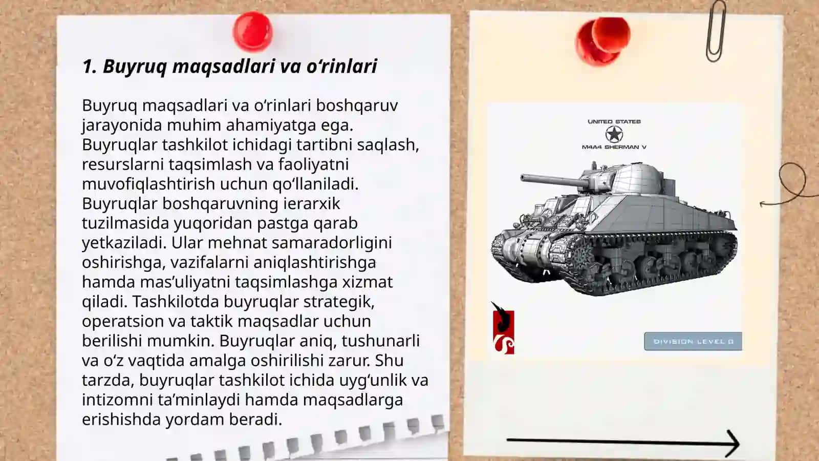 Buyuq va buyruqlarda ko’chirma 3