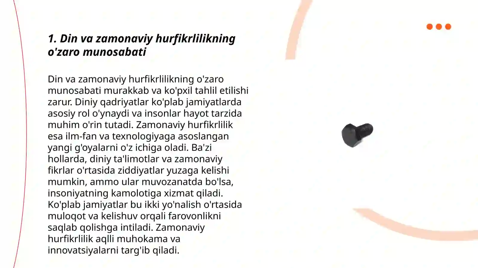 Din va hurfikrlilik 3