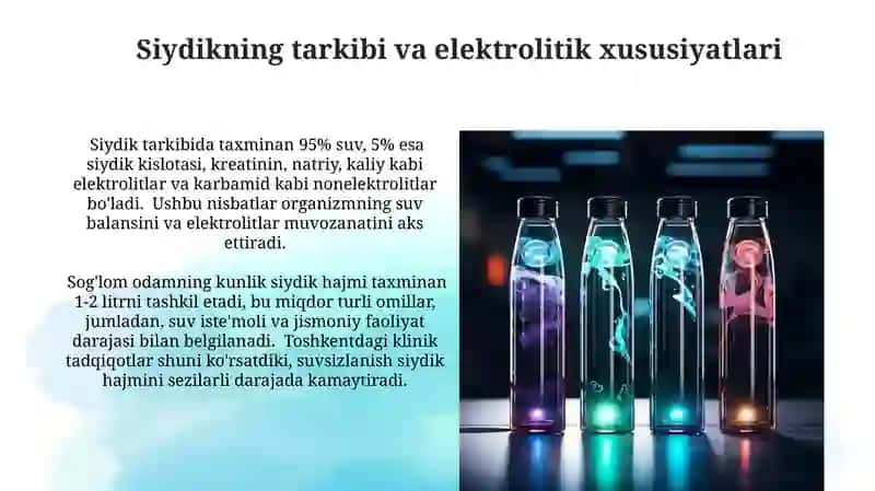 Organizmning biologik suyuqliklari elektrolit va moelektrolit eritmalar sifatida 3