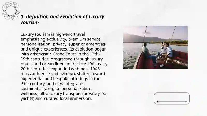 Luxury tourism 3