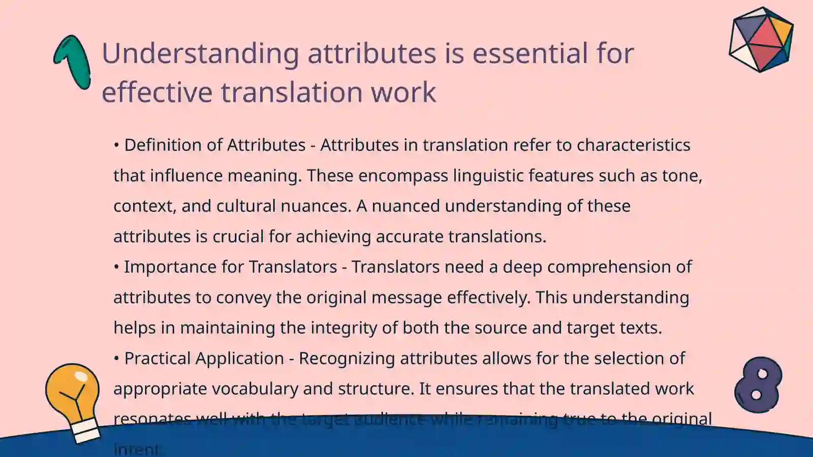 Translation of attribute 3